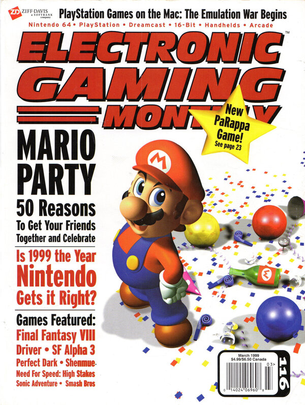 Electronic Gaming Monthly Issue 116 (March 1999) cover